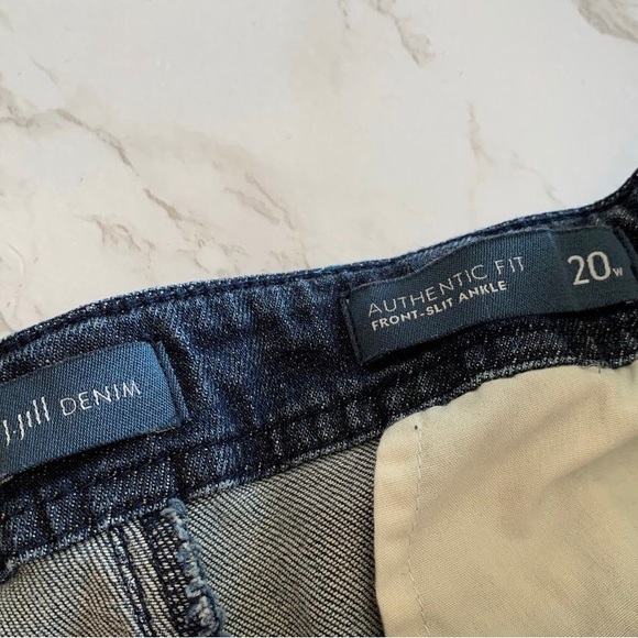 J.Jill Skinny Leg Dark Wash Denim - Picture 5 of 6